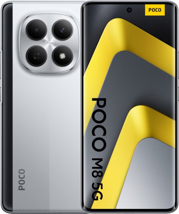 Xiaomi M8 5G 8/256GB strieborný  (72375)