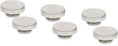 Thermal Grizzly Korek zamykający DeltaMate Plug mosiężny - Gloss Nickel, 6 sztuk (TG-DM-FIT-6309)