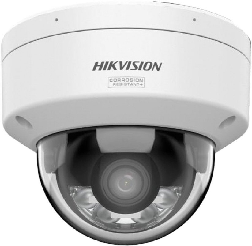 Hivision Hikvision dome DS-2CD2147G3-LIS2UY F4 (balta, 4 MP, 30 m IR; 30 m LED; Hybrid Light, ColorVu)