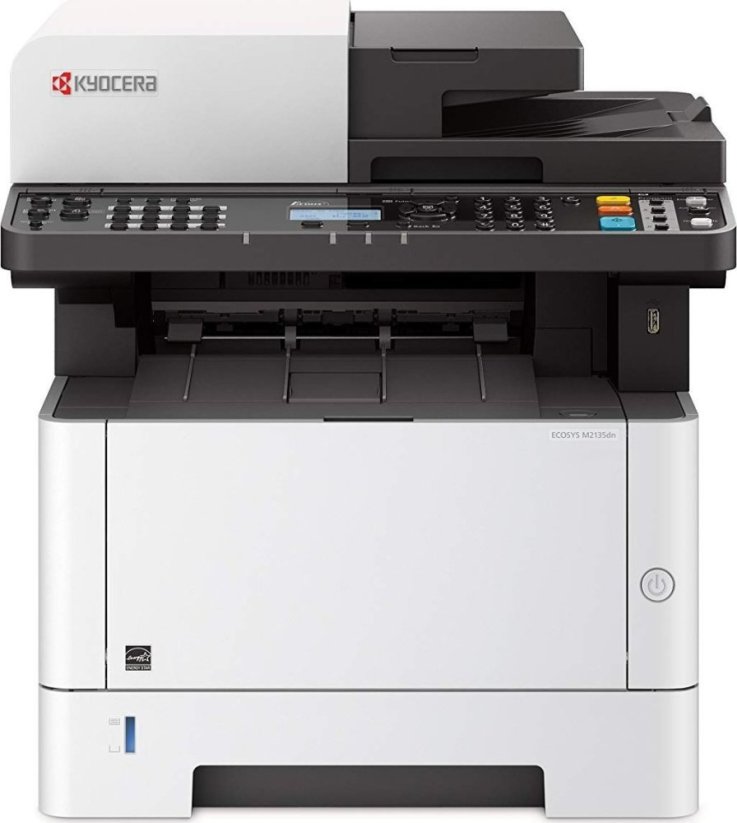 Kyocera Kyocera ECOSYS M2135dn (incl. 3 years Kyocera Life Plus), multifunction printer (grey/black, USB/LAN, scan, copy)