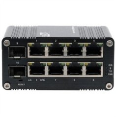 Exsys EX-62035M-SFP 10-portowy przemysłowy miniPrepínač gigabitowy zarządzany przez Internet