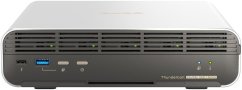 Qnap QNAP TBS-H574TX - NAS-Server - 5 Schachte - RAID JBOD, 0, 1, 10, 5, 50, 6, 60, 60 Hot Spare - RAM 16 GB - 2.5 Gigabit Ethernet / 10 Gigabit Ethernet - iSCSI Support