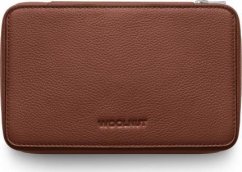 Woolnut WOOLNUT Leather Tech Organizer Cognac Brown