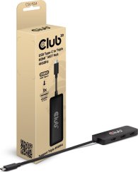 Club 3D Club3D MST-Hub USB 3.2 Typ C > 3x HDMI     4K60Hz      St/Bu retail