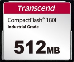 Transcend CF180I Compact Flash 512 MB  (TS512MCF180I)