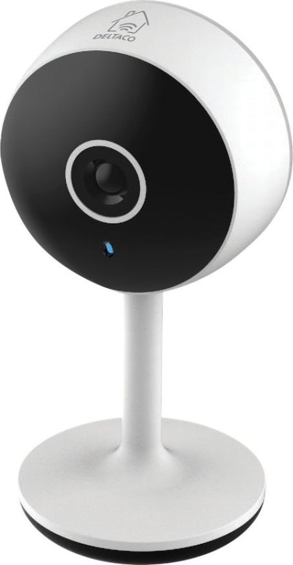 Deltaco WiFi kamera DELTACO SMART HOME su judesio aptikimu ir dviejų krypčių garsu, 2MP, IR naktinis matymas, ONVIF, baltae / SH-IPC05