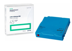 HPE LTO-9 Ultrium 45TB RW Non Custom Labeled 20 Data Cartridges with Cases