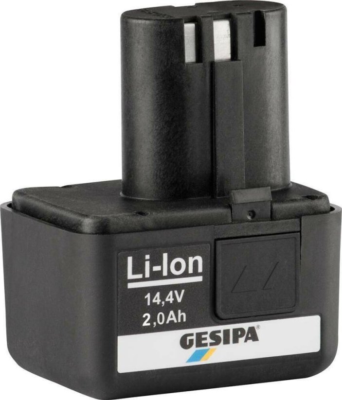 GESIPA akumulátor wtykowy litowo-jonowy, 14,4 V/2,0 Ah GESIPA