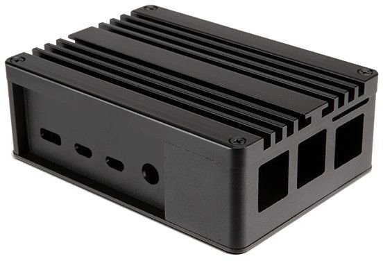 Akasa Gem Pro Pi-4 Extended Aluminium case with Thermal Modules for Raspberry Pi 4 Model B