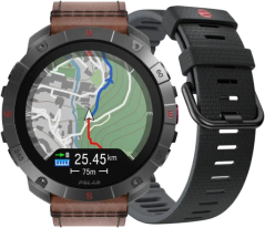 Polar Grit X2 Pro Titan leather Brown M/L (GRIT X2 PRO TI LTHR BRNZ M/L)
