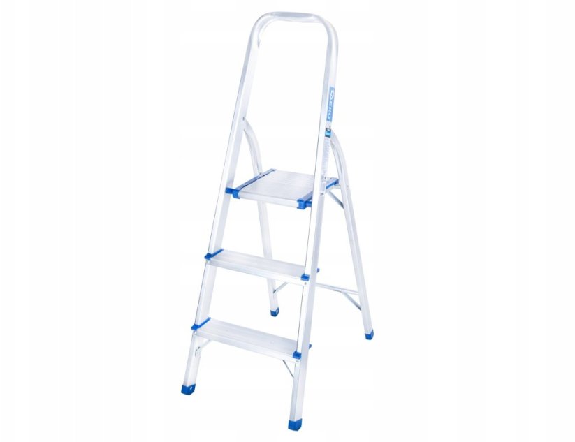 Geko #Rebrík aluminiowa 3-stopniowa składana 150kg (1)