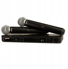 Shure BLX288E/B58-H8E - System bezprzewodowy z podwójnym odbiornikiem i mikrofonami B58 (518-542 MHz)