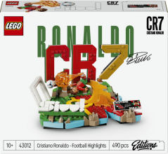 LEGO Editions Cristiano Ronaldo – Futbalové momenty (43012) BESTSELLERE!