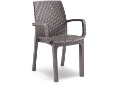 Keter kreslo ogrodowe Verona Armchair Čierny 8003723491935 8003723491935