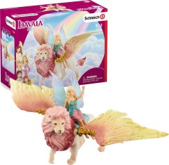 Schleich Bayala Wróżka na skrzyPretym lwie