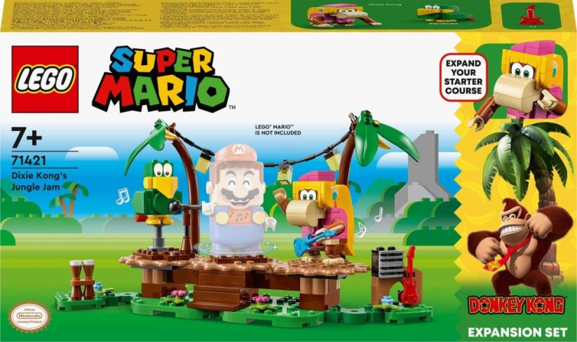 LEGO Super Mario Dżunglowy koncert Dixie Kong — Sada rozszerzający  4 ks (71421)