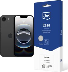 Apple iPhone 16e 5G 8/256GB Black(MD1T4) + Etui MagCase