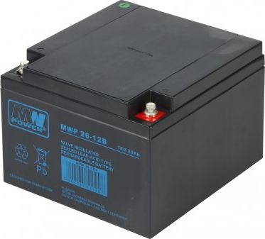 MW Power akumulátor 12V/26AH-MWP