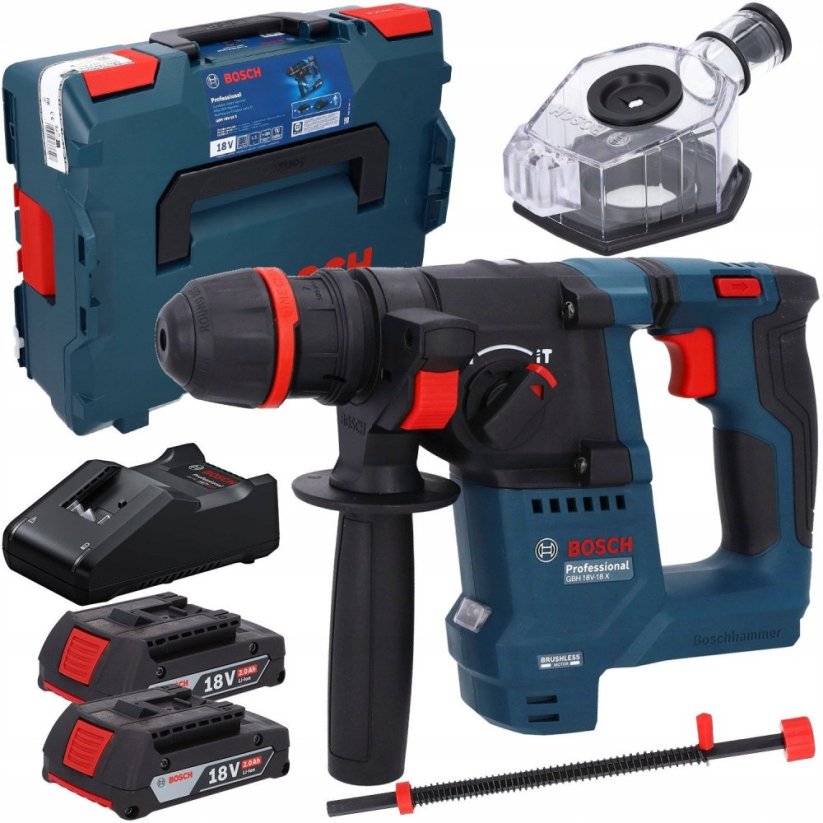 Bosch Akumuliatorinis perforatorius BOSCH GBH 18V-18 X