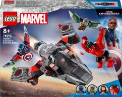 LEGO Marvel Bitka Kapitána Ameriky vs. Červeného Hulka (76292)