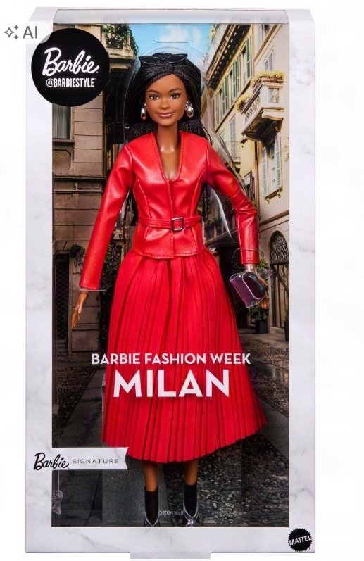 Mattel Milan Lalka kolekcjonerska (Mediolan) JJX31