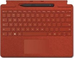 Microsoft Microsoft Keyboard Pen 2 Bundle 8X6-00027 Surface Pro Compact Keyboard, Wireless, EN, 294 g, Red, Bluetooth