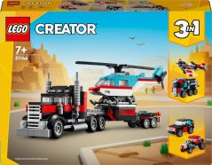 LEGO Creator Ciężarówka z prokovformą i helikopterem  (31146)