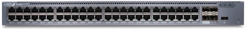 Juniper Networks Juniper Prepínač sieťový zarządzany L2/L3 Gigabit Ethernet (10/100/1000) 1U Sivý (EX4000-48T)