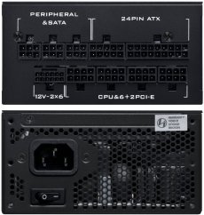 Lian Li SP Series Prokovinum 80 PLUS Prokovinum Zasilacz, SFX, w pełni modularny, PCIe 5.1, ATX 3.1 - 1.000 Watt, Čierny