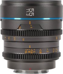 Sirui Sirui Cine Lens Nightwalker S35 55mm T1.2 E-Mount Metal Grey