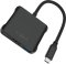 Fixed Quadri 2x USB-C 1x HDMI  + 2x USB-A 2.0 3.2 Gen2 3.1 Gen1 (FIXHU-QR-BK)