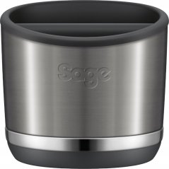 Sage Sage the Knock Box(tm) 20 Coffee Grounds Disposal Box - Black/Silver
