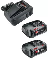 Gardena GARDENA Quick Charger AL 18V-44 P4A + 2x2.5Ah battery