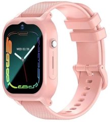 iWear Smartwatch Z01 Pro 4G LTE Sim / GPS LBS WIFI Track IPX7 Kids Watch & Phone Call HD Camera Pink (IWEZ01BL)