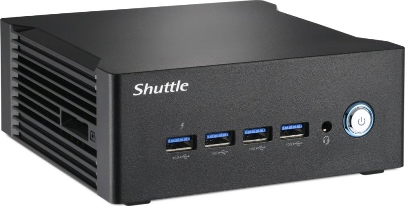 Shuttle Shuttle Nano PC NA10H Wielkość PC 1L Čierny 8845HS 3,8 GHz