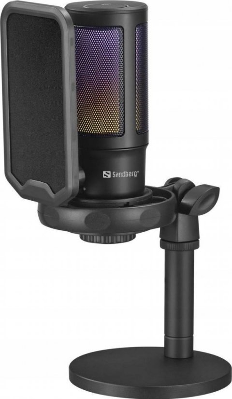 Sandberg SANDBERG Streamer USB Microphone RGB