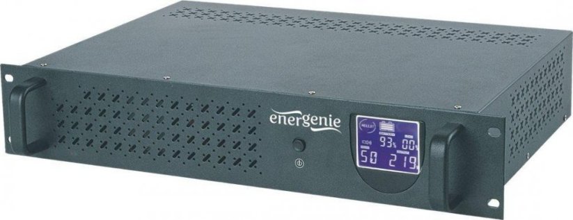 Gembird Zasilacz awaryjny UPS 2000VA Line-In 2xC13 2xSchuko USB