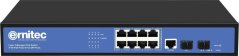 Ernitec Managed Layer 2+ Switch, 8 x