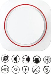 Vlano Bathroom fan MOON 125 (Simple Set) 125 mm