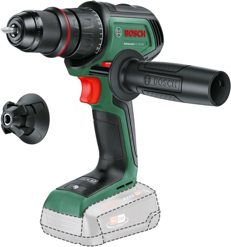 Bosch AdvancedDrill 18V-80 QuickSnap