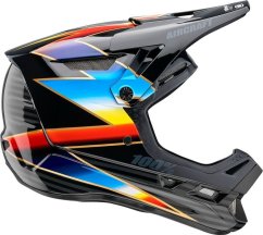 100% Prilba na celú tvár 100% AIRCRAFT COMPOSITE Helmet Knox Black roz. L (59-60 cm) (NEW)