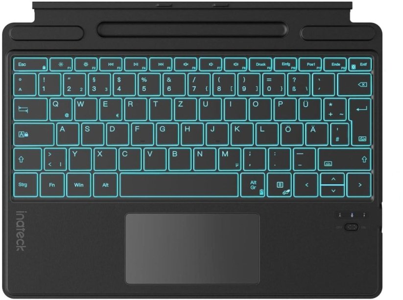 Inateck KB05114 Qwertz Bluetooth Čierny (KB05114_BLACK)