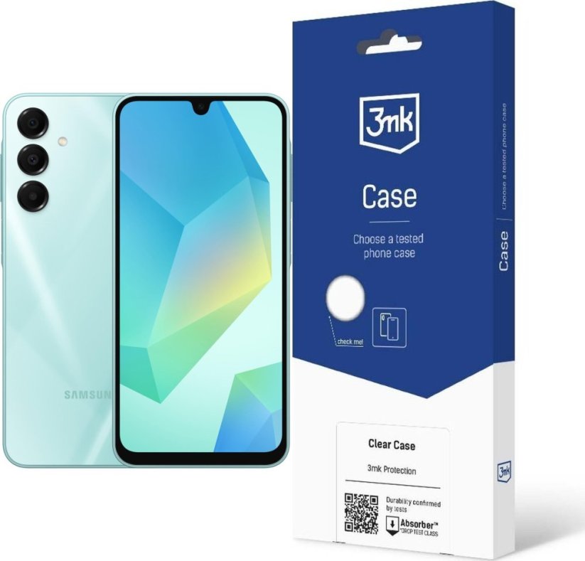 Samsung Galaxy A16 4/128GB  zelený  (SM-A165FLGBEUE) + Etui Clear Case