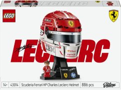 LEGO Editions Kask Charles Leclerc Scuderia Ferrari HP (43014)