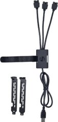 Lian Li Lian Li PW-U2TPAB USB Hub - schwarz
