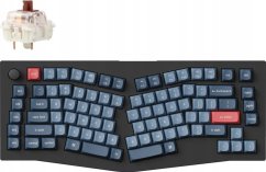 Keychron Keychron - V10 Max QMK/VIA Wireless Custom Mechanical Keyboard - Klawiatura mechaniczna Fully Assembled Knob Brown