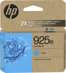 HP 925e EvoMore Cyan Original Ink Cartridge Cyan 800 stron (4K0W0PE#LS1)