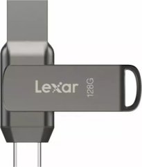 Lexar Lexar JumpDrive Dual Drive D400 Type-C/Type-C & Type-A, up to 130MB/s read (USB 3.1) 128GB