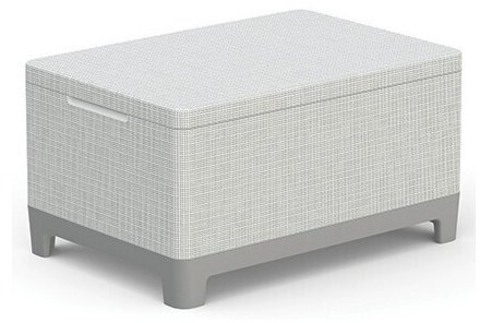 Keter Stolik záhradný/skrzynia do przechowywania Scandi Storage Table jasnoSivý/tmavoSivý stalowy 8711245162560 8711245162560