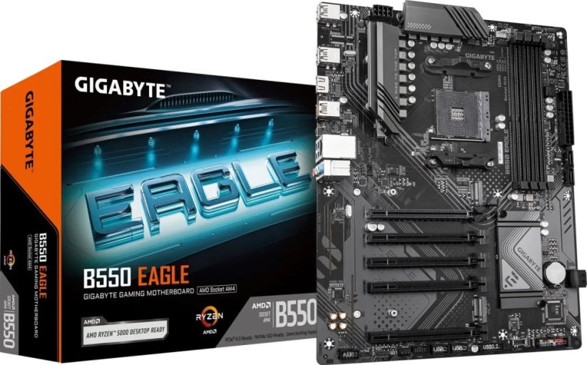 Gigabyte GIGABYTE B550 EAGLE płyta główna AMD B550 Socket AM4 ATX